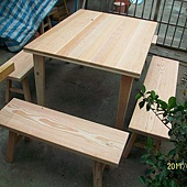 花旗松全實木餐桌椅4.jpg 花旗松全實木餐桌椅4.jpg