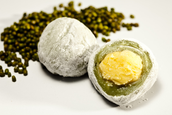抹茶麻糬-綠豆 抹茶麻糬-綠豆