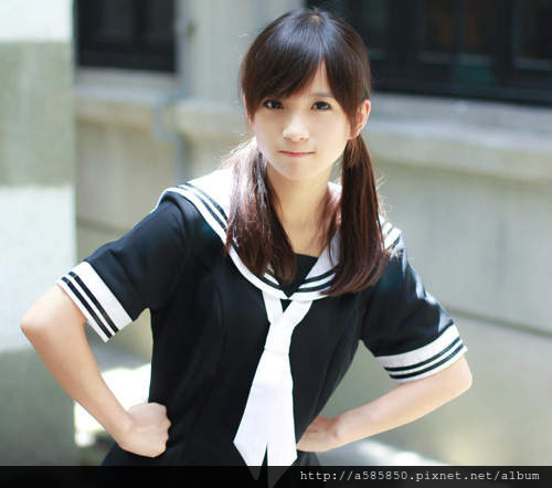  double Mawei girl Yucheng Jing pure 外拍 super cute school girl look like 