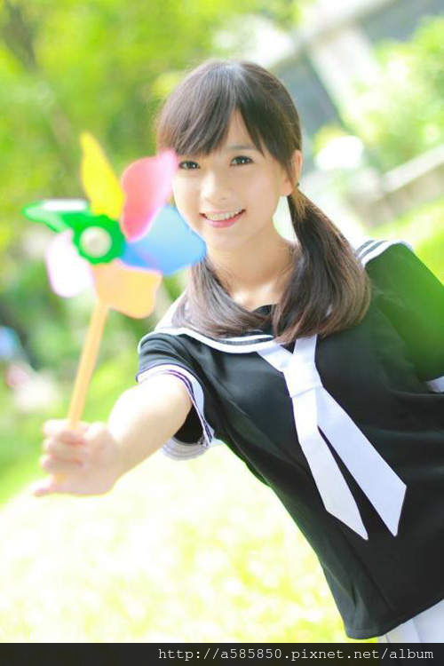  double Mawei girl Yucheng Jing pure 外拍 super cute school girl look like 10 