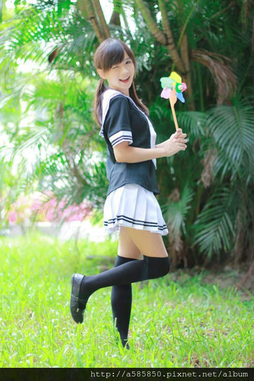  double Mawei girl Yucheng Jing pure 外拍 super cute school girl look like 12 