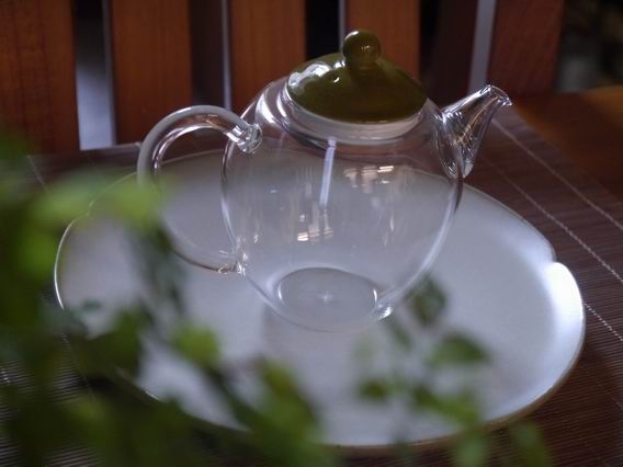 瓷蓋玻璃壺-1 瓷蓋玻璃壺-1