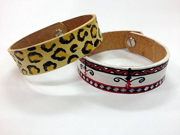 單週DIY-皮革手環