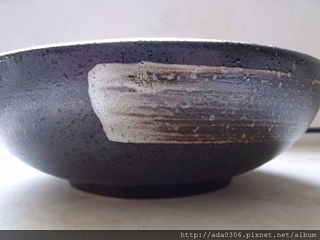 大圓淺陶盆