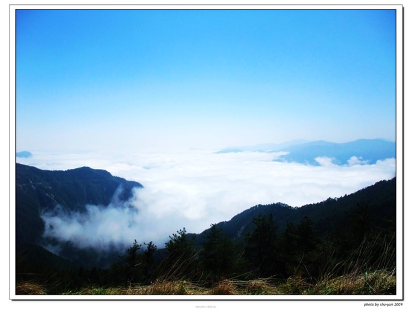 南橫至高點 啞口的雲海 南橫至高點 啞口的雲海