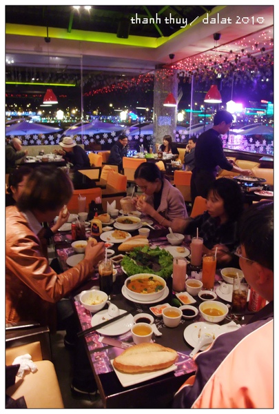 dinner in thanh thuy