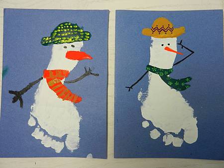 Footprint Snowman Cards.JPG
