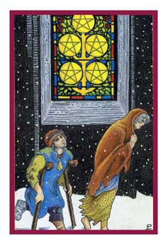 five-pentacles