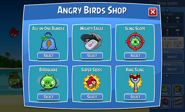 Angry Birds F-Store