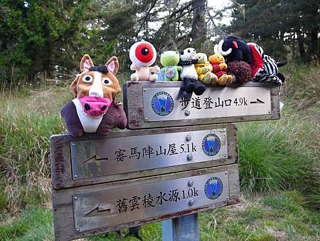 海馬團與他們的吉祥物。 海馬團與他們的吉祥物。