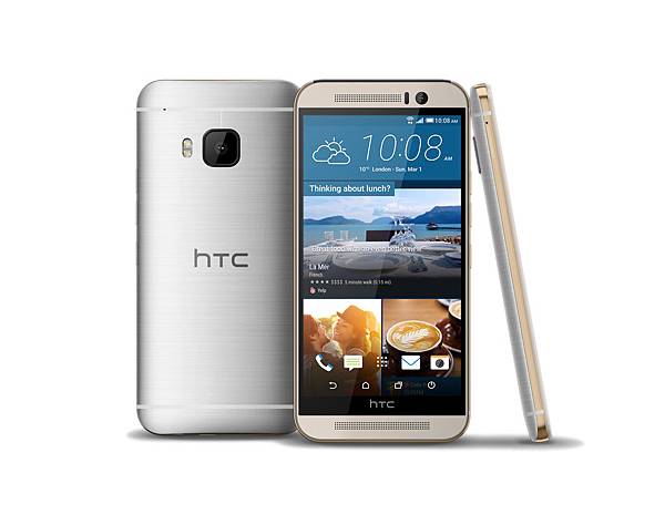 HTC One M9玫瑰金搭配月光銀 HTC One M9玫瑰金搭配月光銀