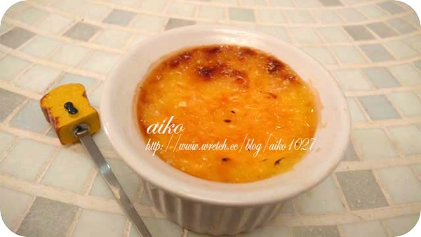 烘焙點心 外脆內軟的法式烤布蕾 Creme Brulee Aiko在台灣 新浪博客