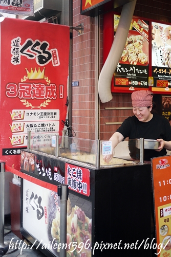 到大阪就是要章魚燒吃到飽