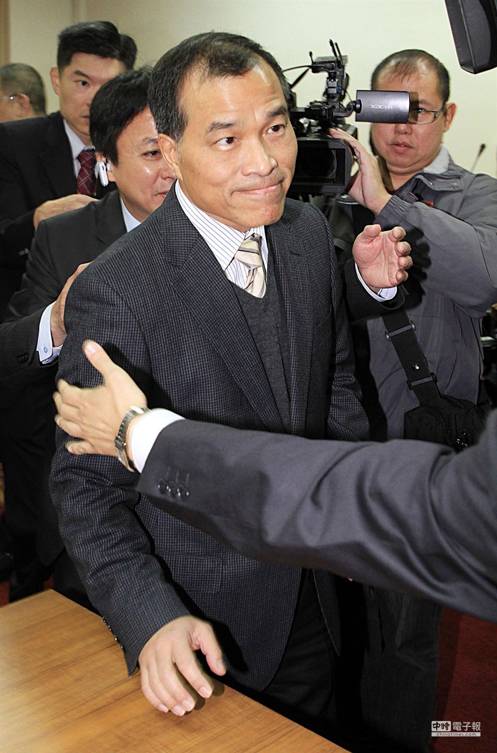 遠通電收eTag遭駭，葉匡時表示使用者個資未洩。（姚志平攝）