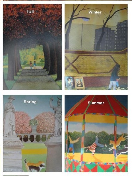 'Voices in the Park' is well written and illustrated by Anthony Browne