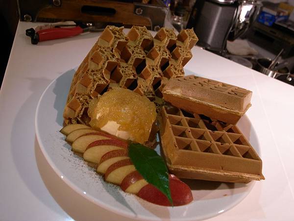 肉桂蘋果紅茶鬆餅