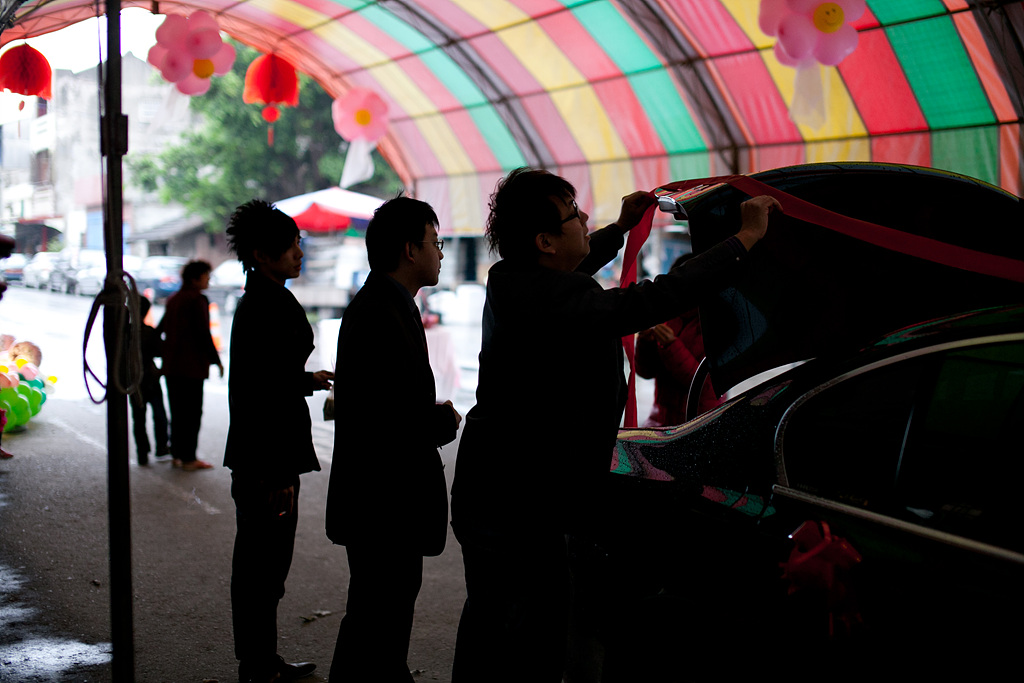 台中婚攝,婚禮攝影,新人推薦_綁車採
