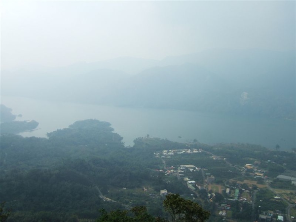 俯瞰大埔鄉跟曾文水庫