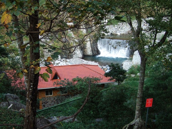 八仙山遊客中心旁溪谷