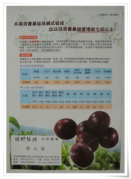 綠野仙蹤休閒廣場_大坪頂百香果[南投埔里]13