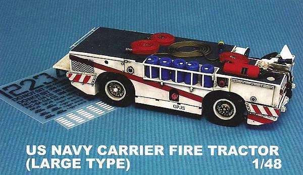 US NAVY CARRIER FIRE TRACTOR LARGE TYPE-48-1