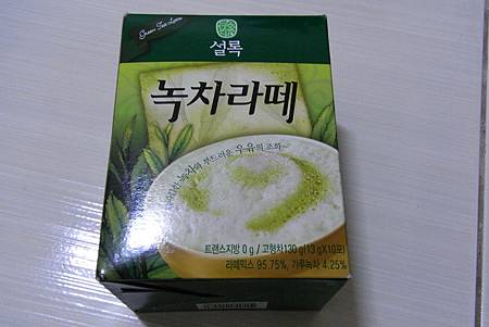 O'sulloc Tea House 綠茶拿鐵 (10包裝) - ₩4000 O'sulloc Tea House 綠茶拿鐵 (10包裝) - ₩4000