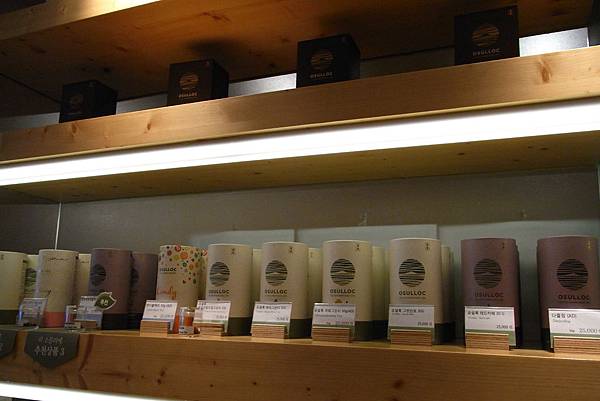 O'sulloc Tea House - 茶品 O'sulloc Tea House - 茶品