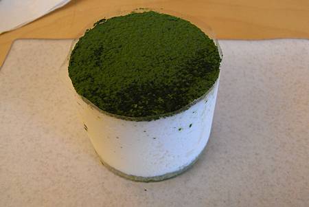 O'sulloc Tea House - Green tea cheese Tiramisu