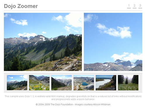 Dojo:Zoomer - Fun with Images and JavaScript