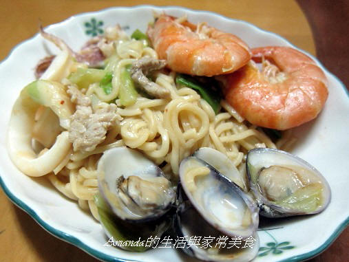 海鮮炒麵 (1)