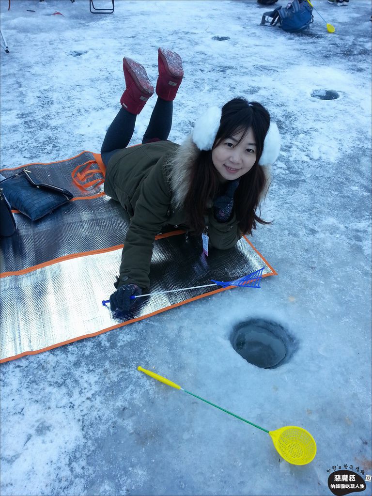 "韓國釣冰魚"離首爾只要一個小時車程，搭地鐵就到─清平鱒魚冰魚節/청평얼음꽃 송어축제