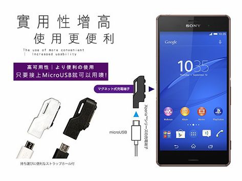 SONY磁性充電轉接頭1 SONY磁性充電轉接頭1