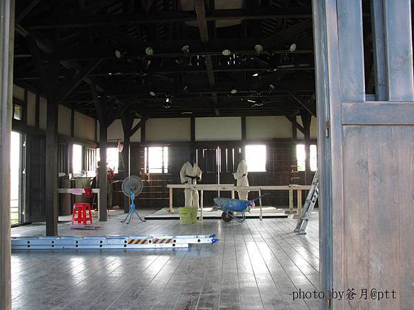 仍在裝修的武德殿