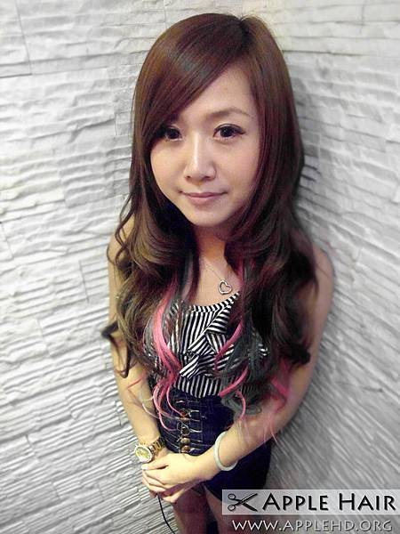 [接髮] 接髮推薦、台北燙髮(正面)