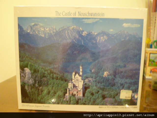 2000片的新天鵝堡拼圖