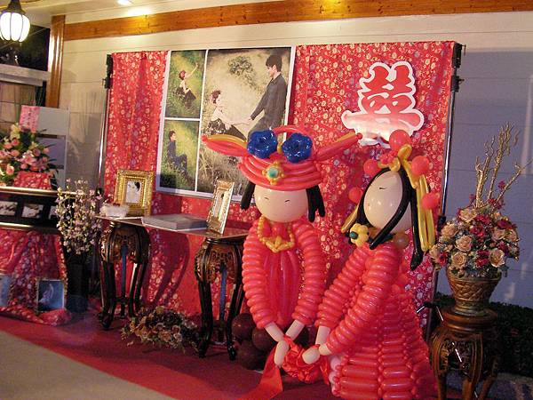 中國風婚禮布置 (4)