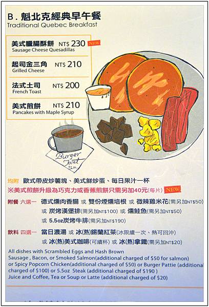 〈台中〉Burger Joint 7分SO美式廚房-朝富店//早午餐