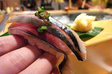 サバの三枚付け サバの三枚付け