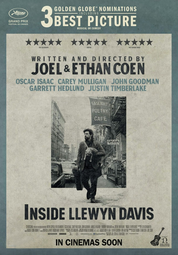 Inside Llewyn Davis AWARDS poster Inside Llewyn Davis AWARDS poster