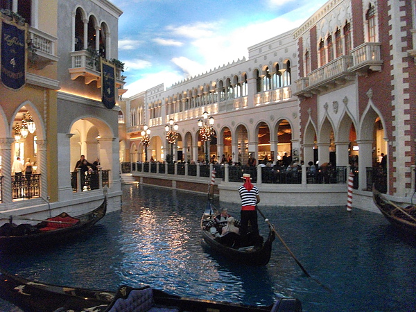 LasVegas~威尼斯人運河.JPG