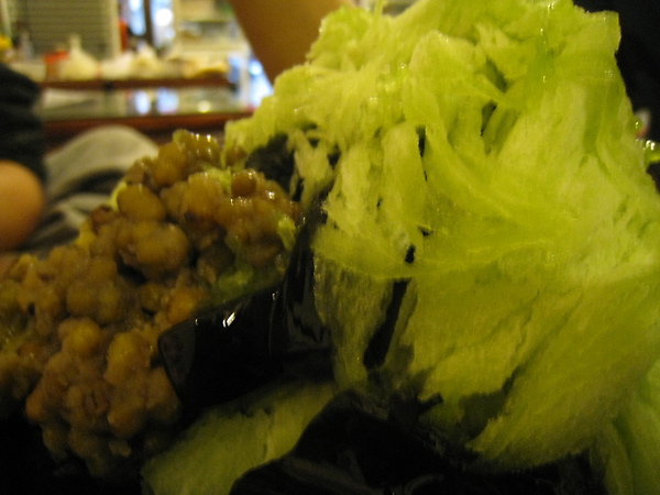 又是抹茶雪花冰 又是抹茶雪花冰