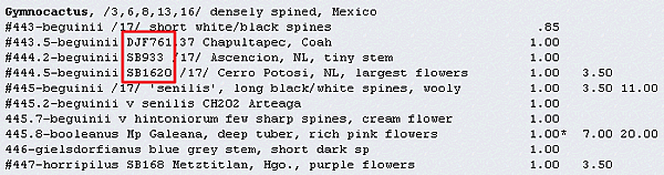 Field Number Example
