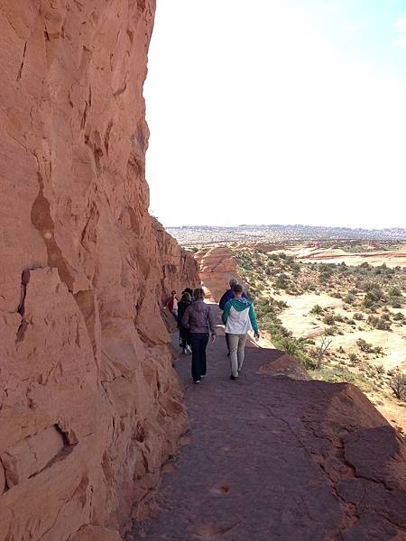 最後一小段懸崖步道