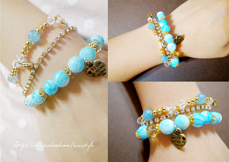 Handmade by BubuStyle --- 限量版套裝組合手環1