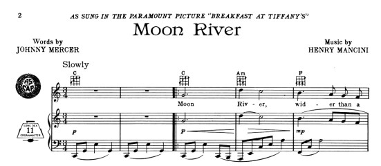 《moon-moonriver钢琴谱 失恋进行曲钢琴谱