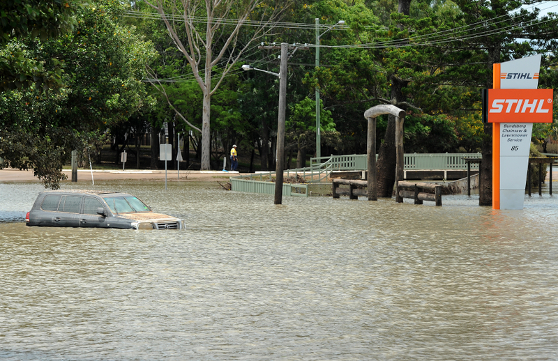 澳洲東北部大部分地區遭到大水吞噬,損失近10億澳元。.jpg 澳洲東北部大部分地區遭到大水吞噬,損失近10億澳元。.jpg