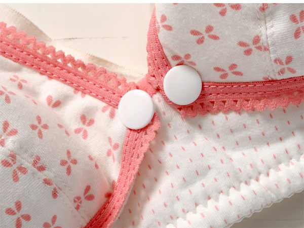 $199 日单小花款/前开扣式哺乳<em>胸罩</em>/哺乳内衣/