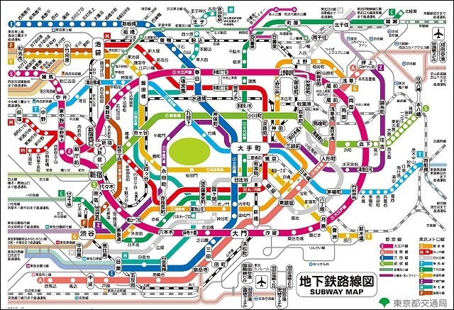 (※图片来源:jr东日本官网) jr中央线:外濠公园(四ツ谷駅)->中野通至