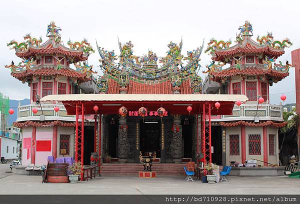 卑南南清宮廟貌