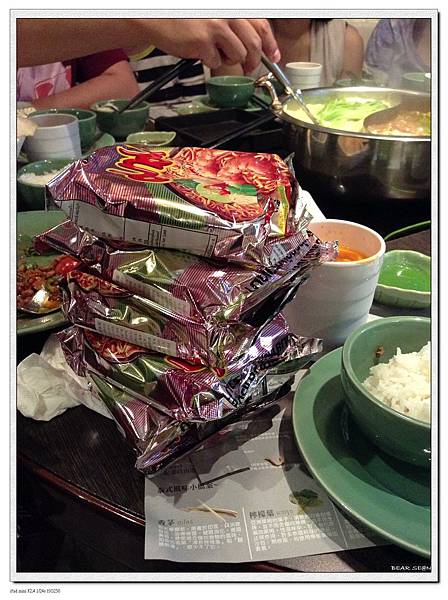 泡麵是用泰國的momo麵,超讚的